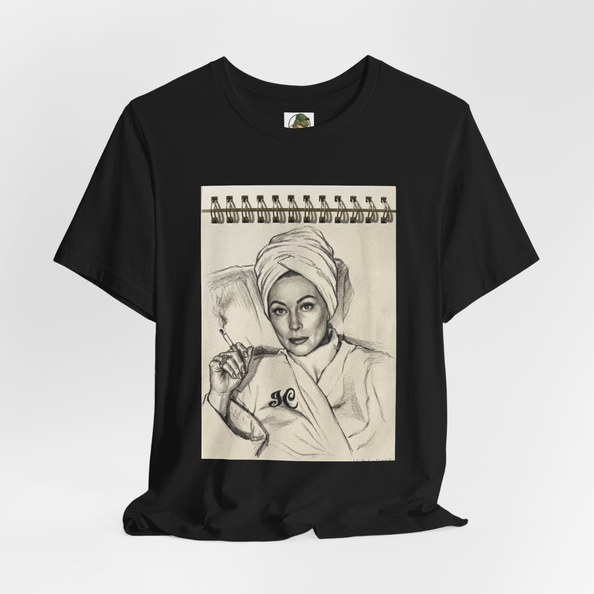 As Joan Crawford Sketchbook Tee