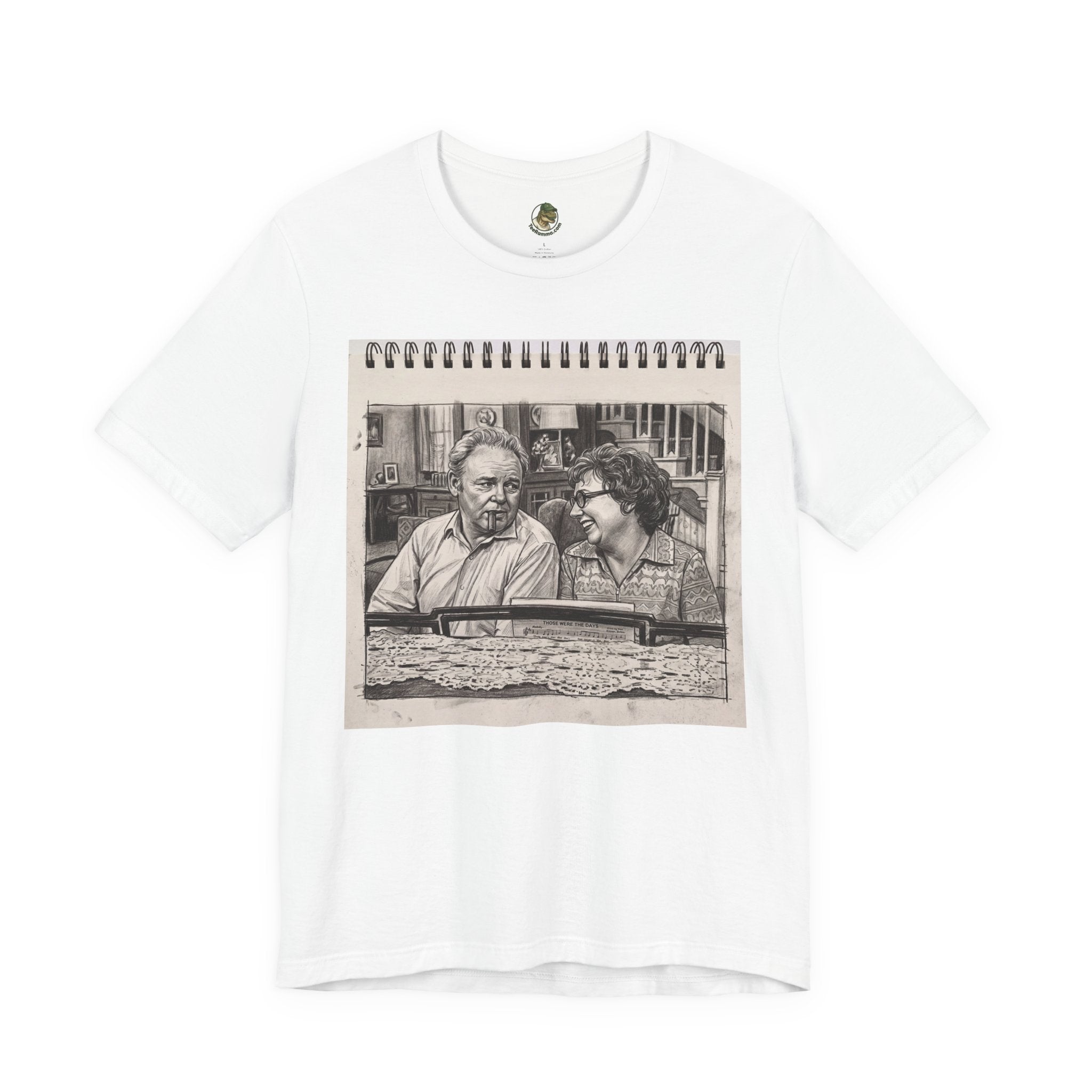 Those Were the Days Sketchbook Tee