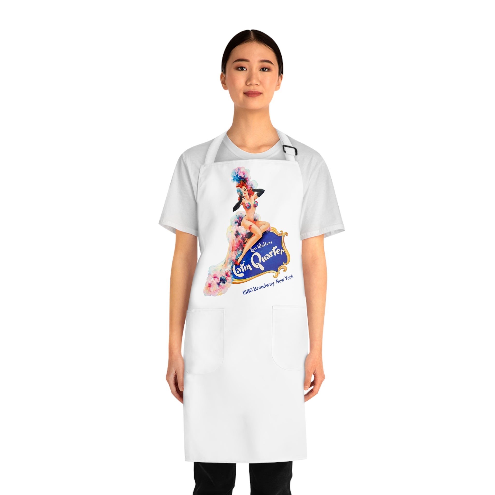 Vintage Latin Quarter Kitchen Apron