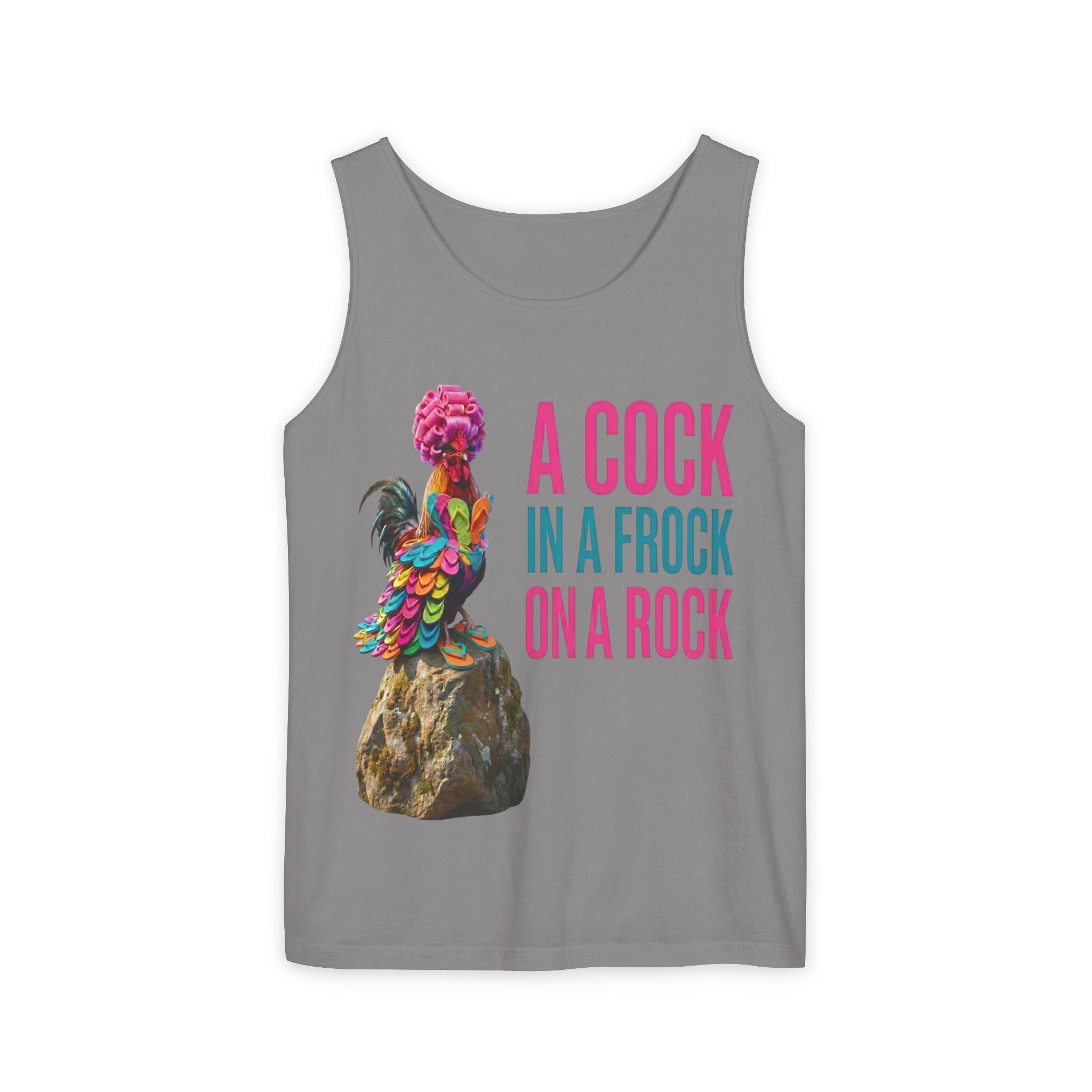 Unisex "Best Dressed Rooster" Graphic Summer Tank