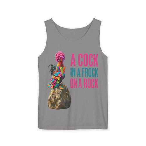 Best Dressed Rooster Graphic Summer Tank