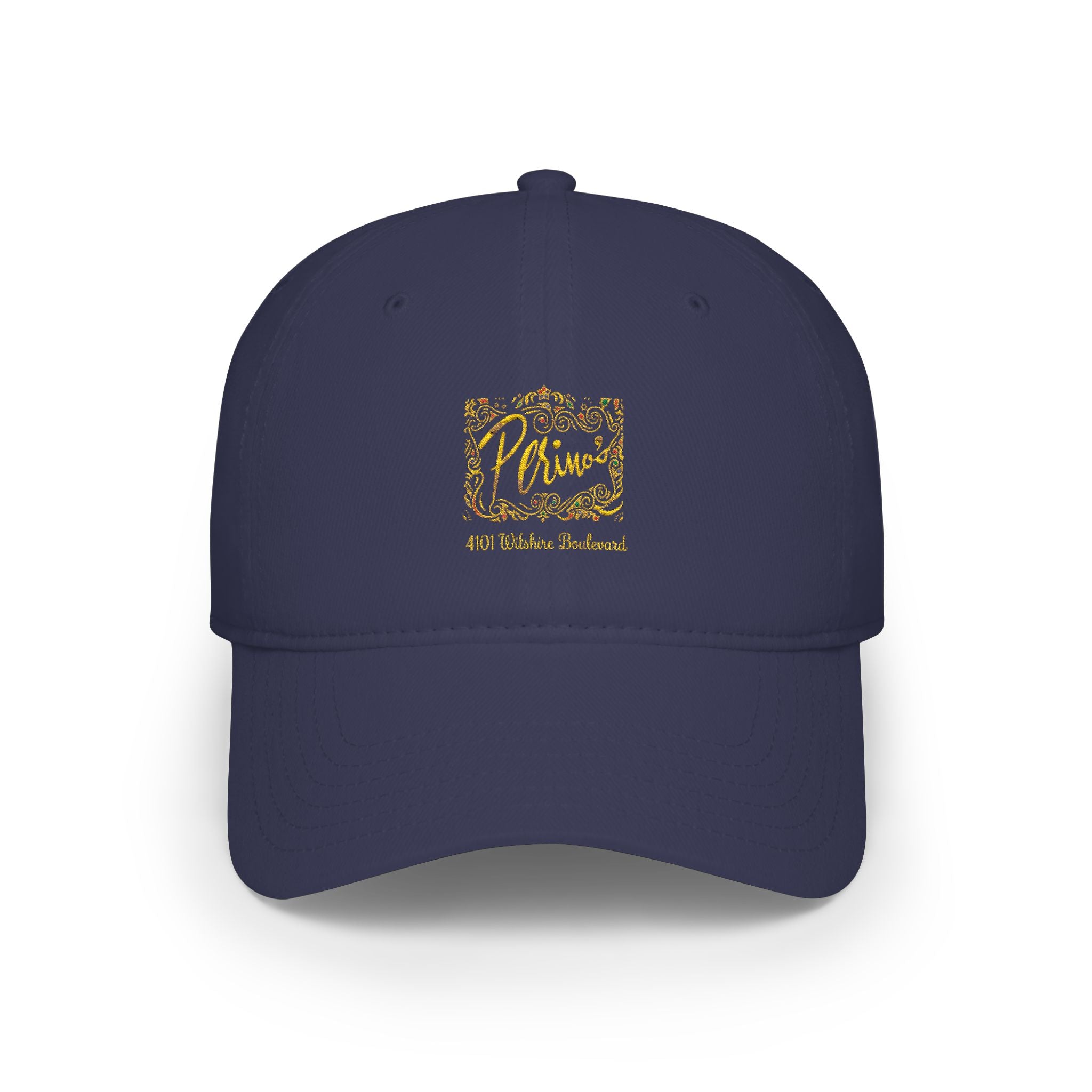 Perino's Low Restaurant Profile Embroidered Baseball Cap
