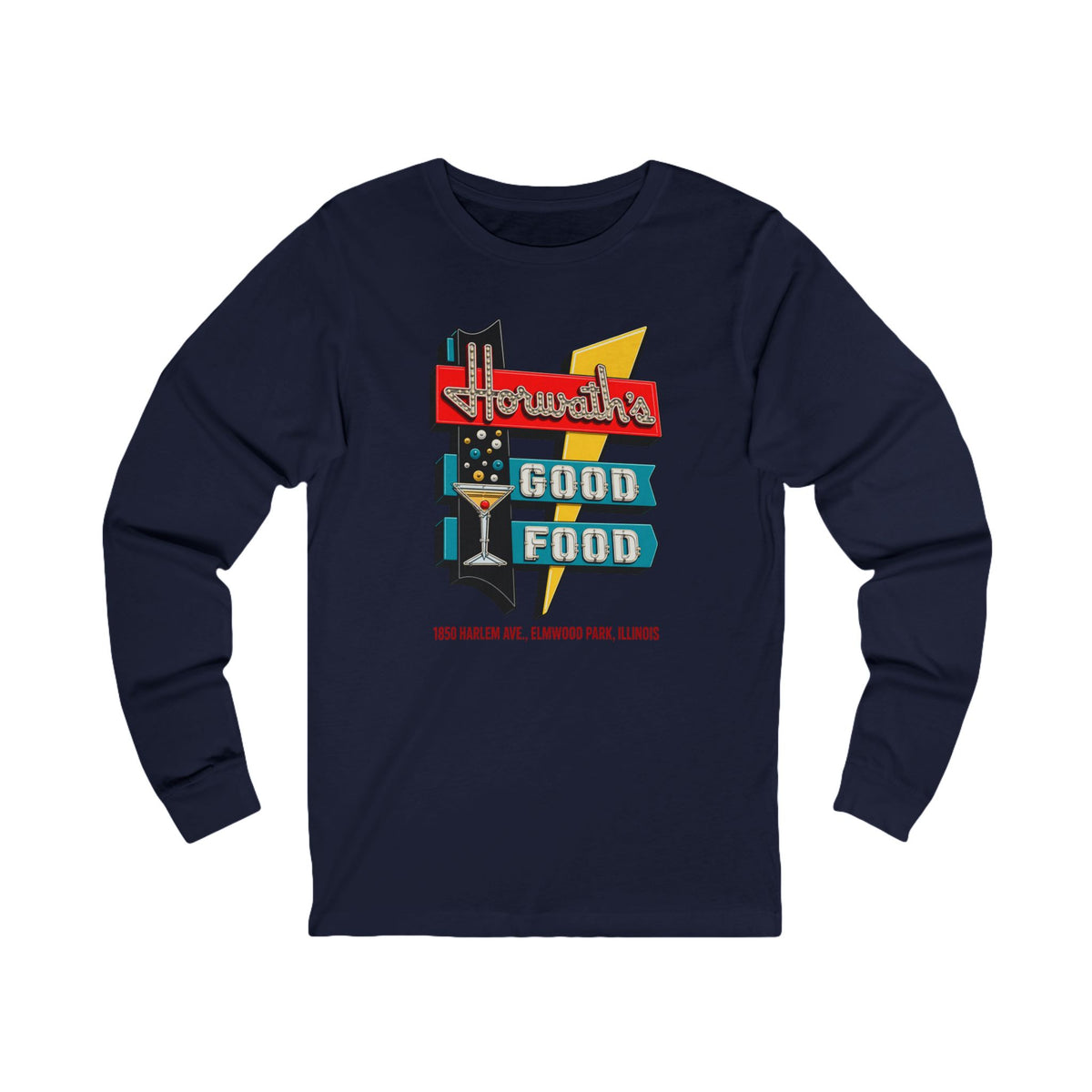Horwath's Good Food Retro Diner Long Sleeve Tee