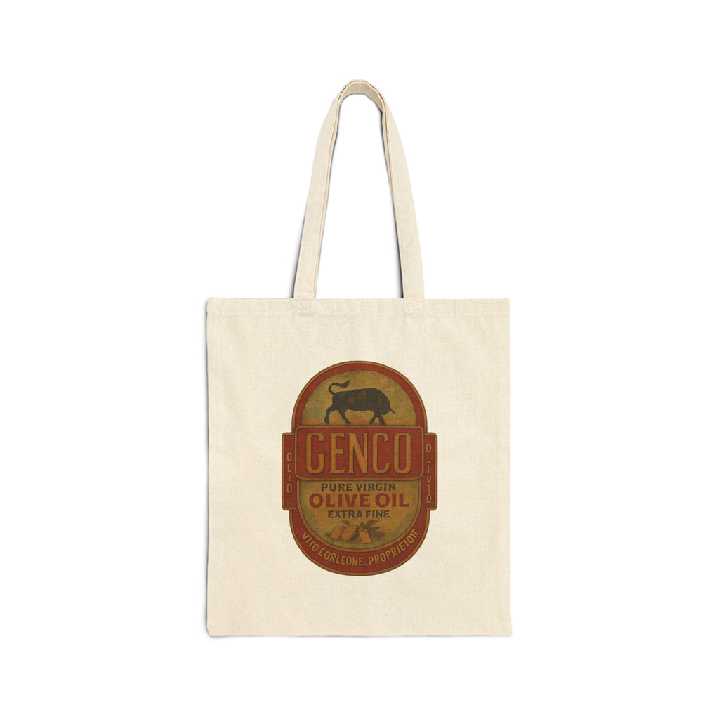 Genco Olive Oil Canvas Tote Bag