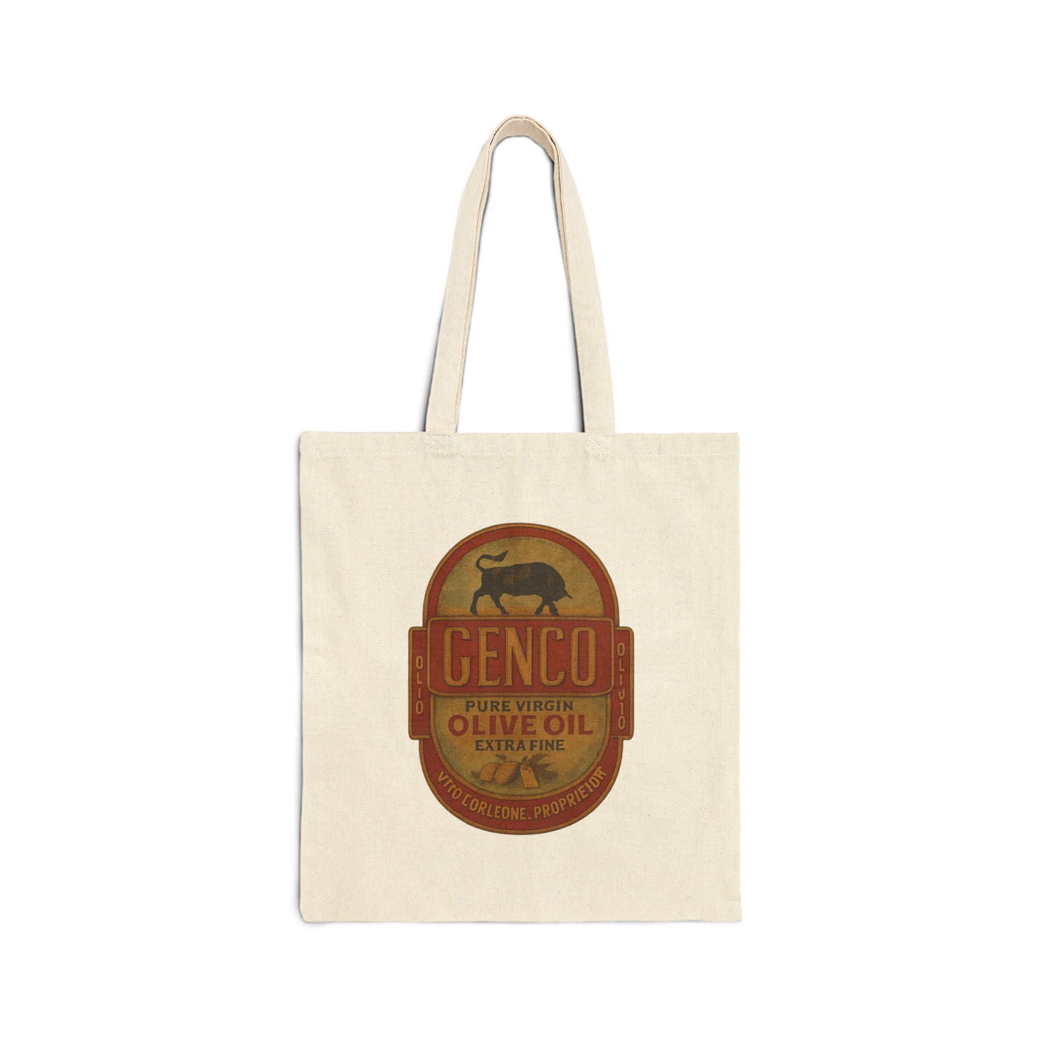 Genco Olive Oil Canvas Tote Bag
