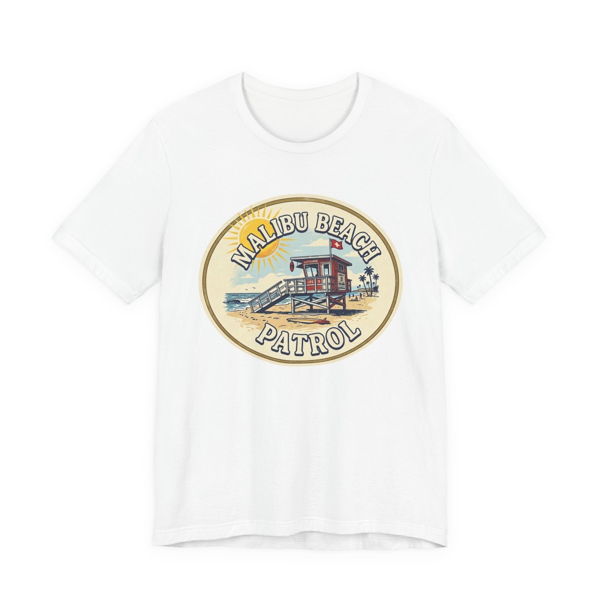Malibu Beach Patrol Lifeguard Tee