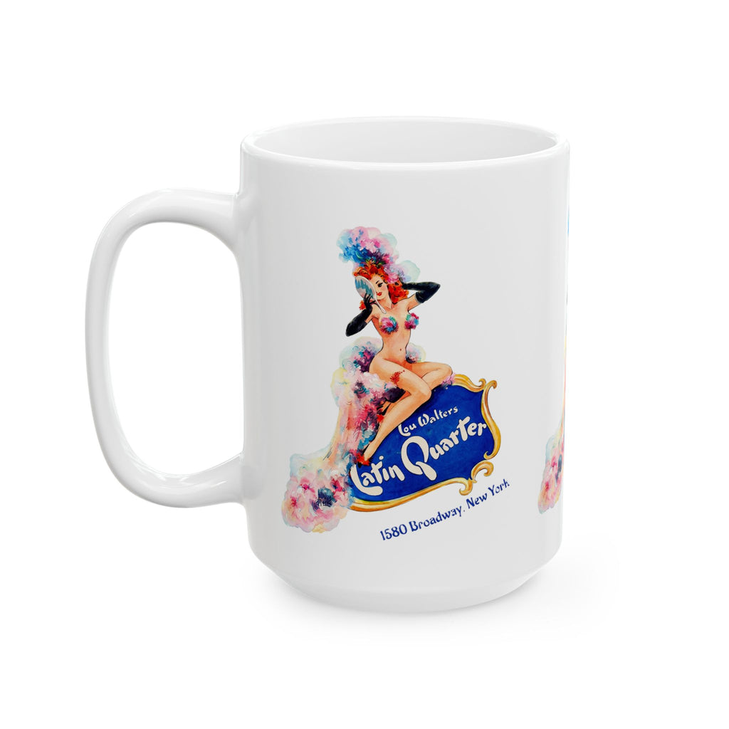 Vintage Latin Quarter Ceramic Mug (15oz)