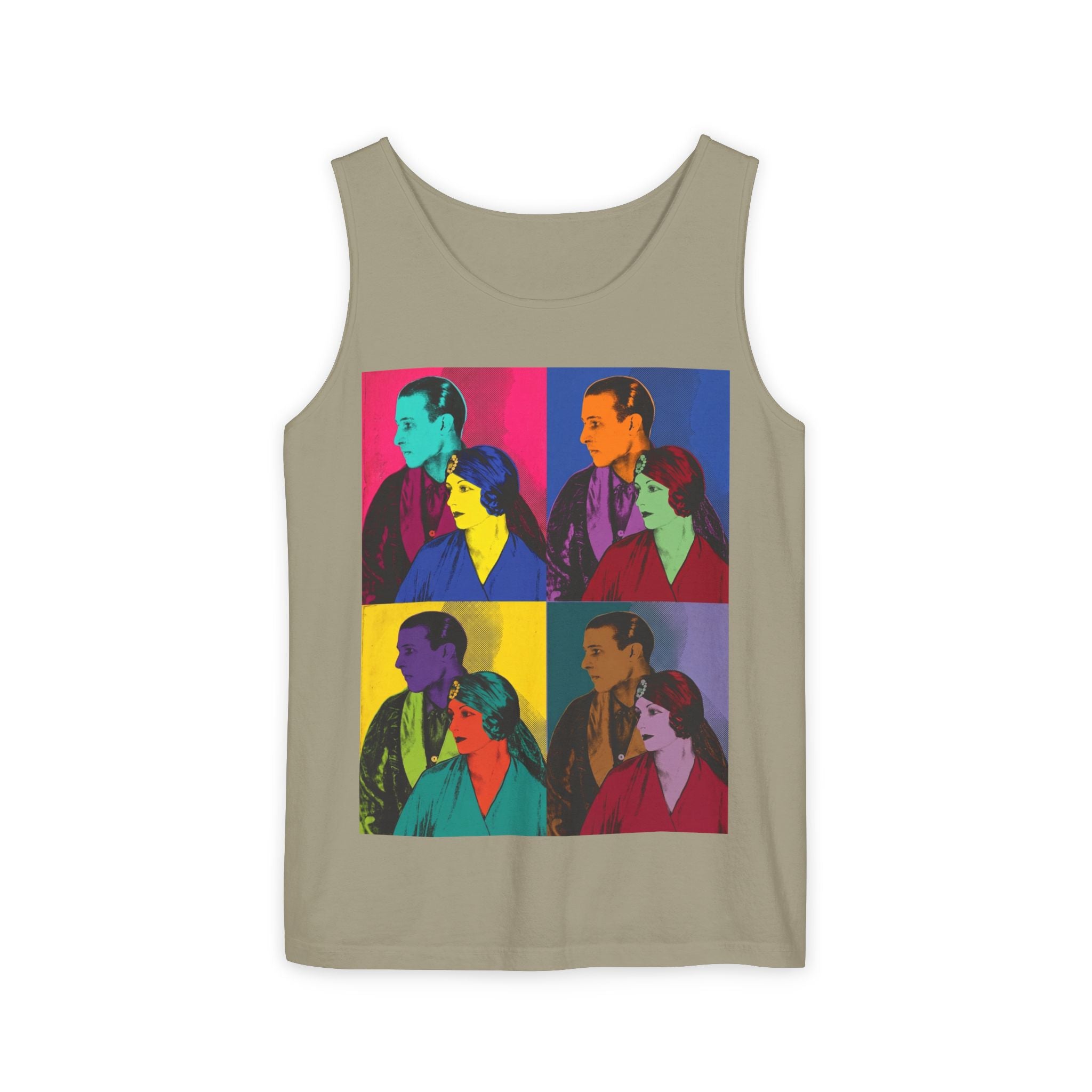 Valentino Retro Warhol-Style Portrait Tank