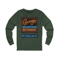 Vintage Carnegie Deli Long Sleeve Shirt -- Retro Neon Sign