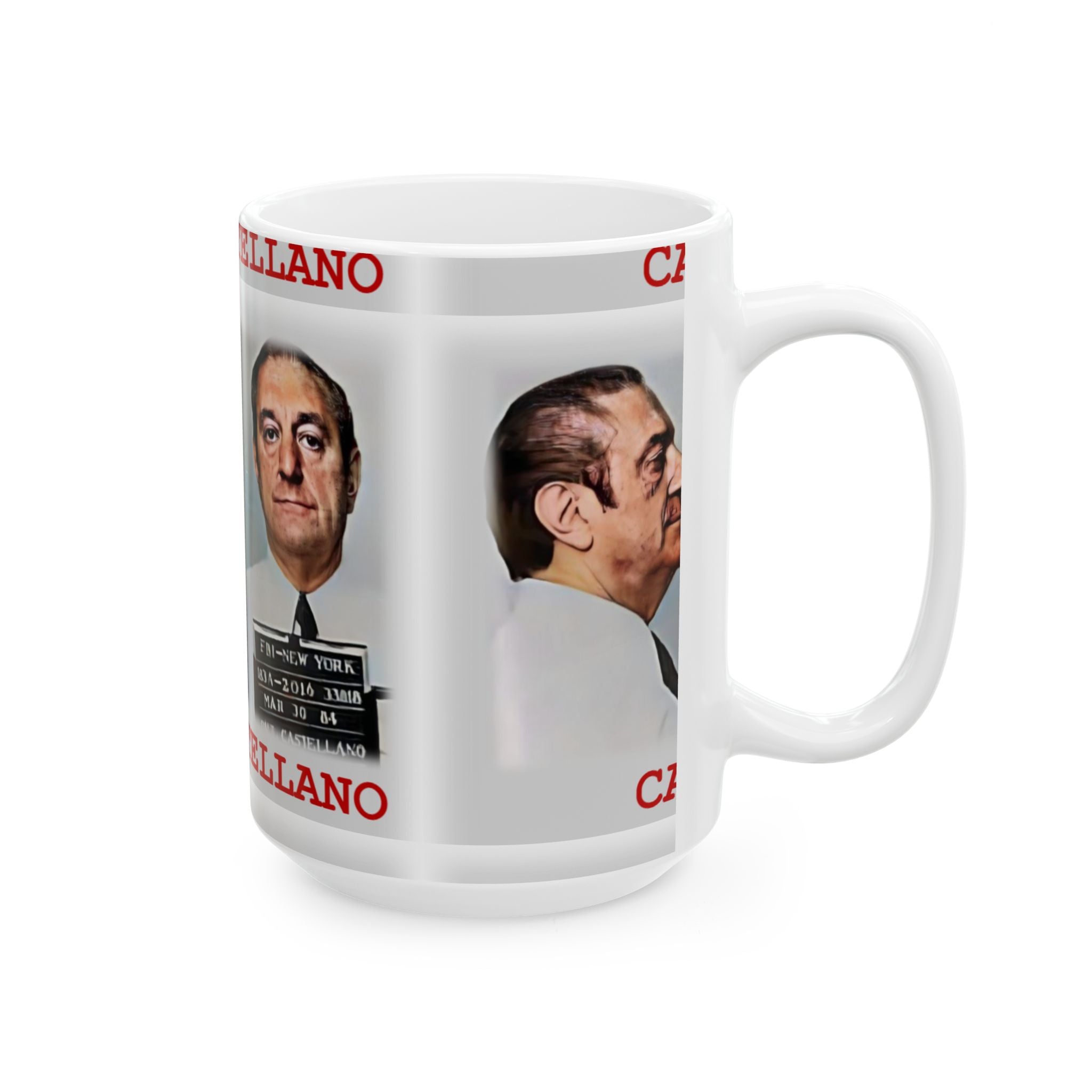 MUGshot: Paul Castellano Ceramic Coffee Cup (15oz)