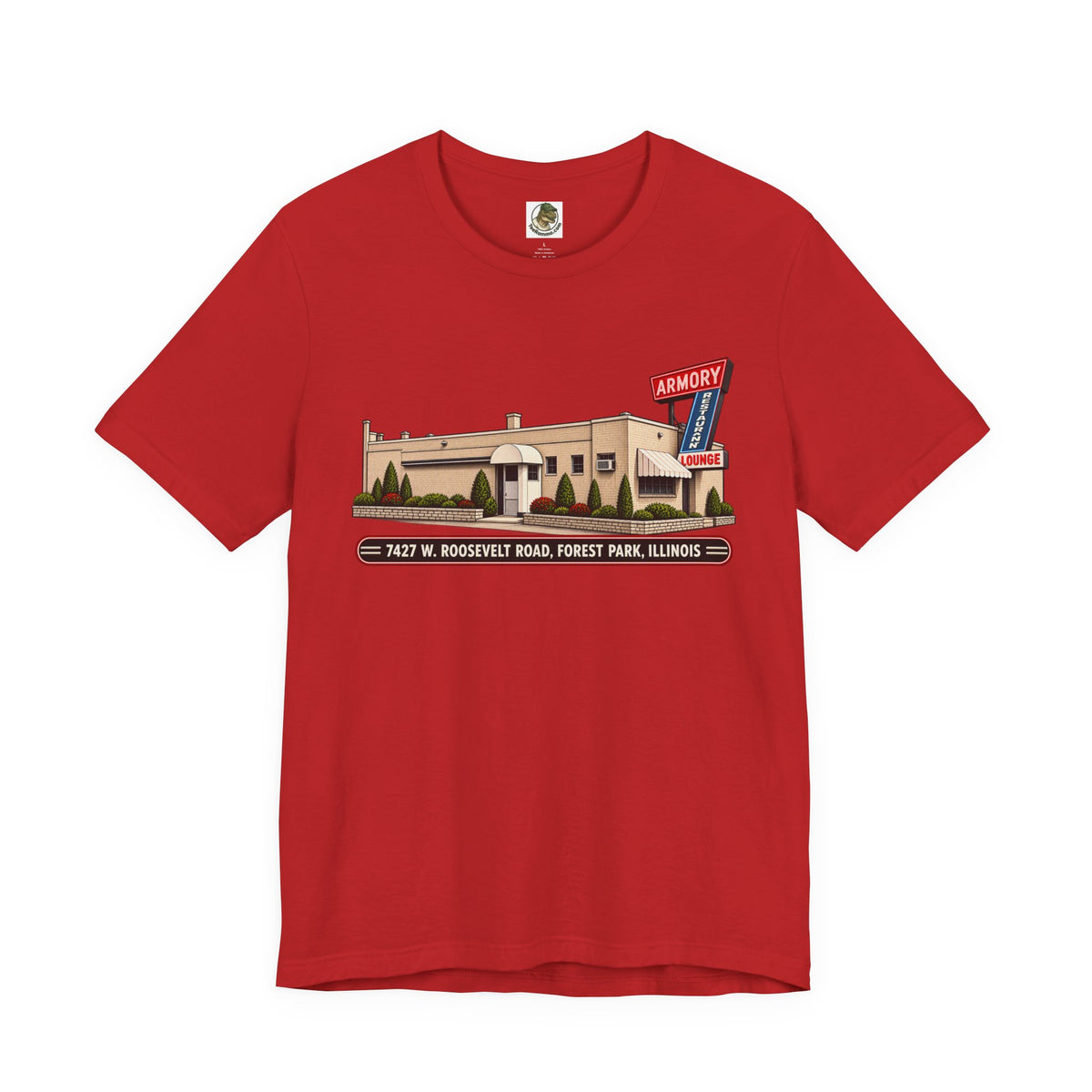 Armory Lounge Retro Restaurant Tee