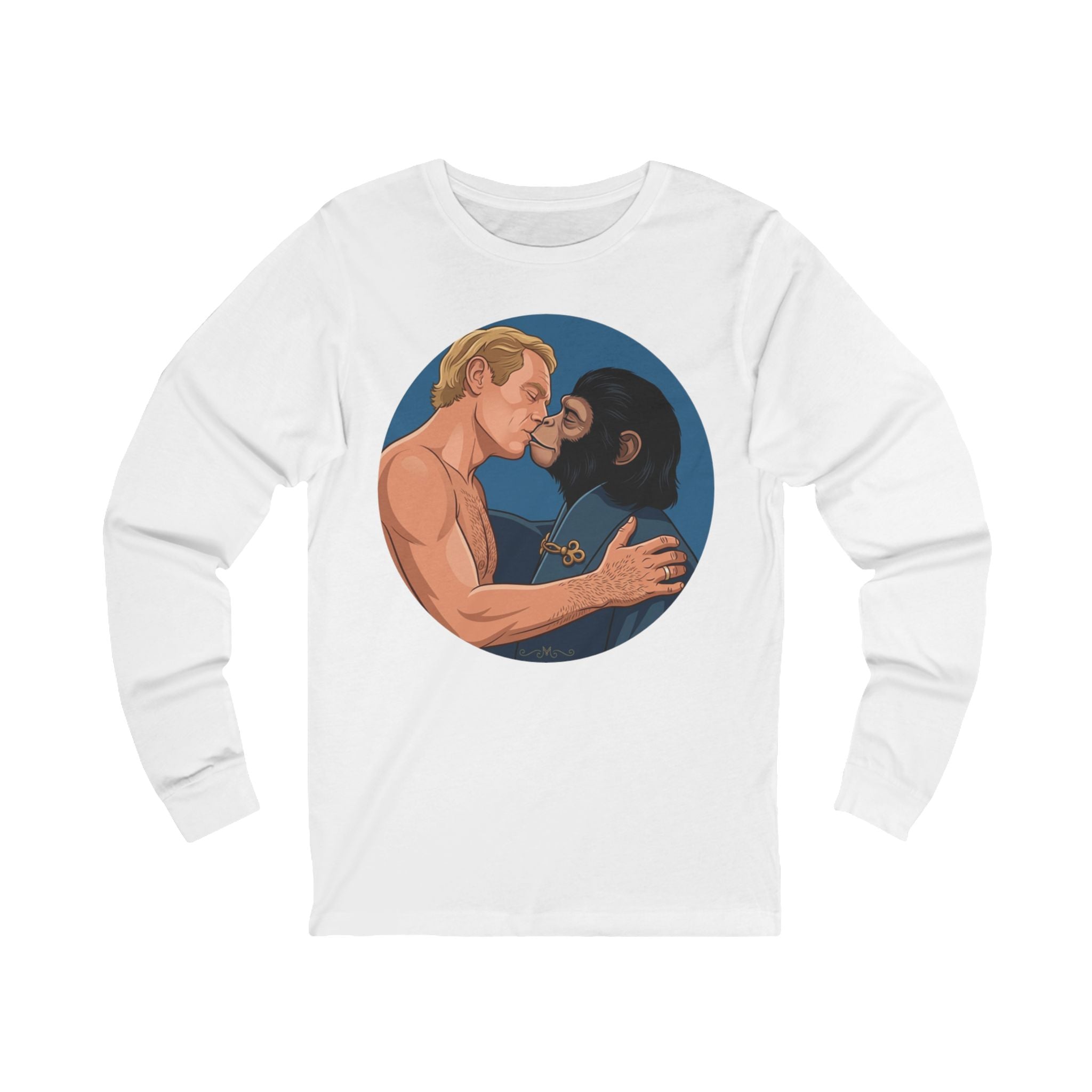 Unisex 'Not That Different' Cotton Long Sleeve Tee