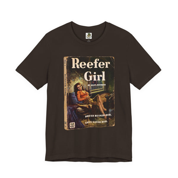 Vintage Fifties Pulp Novel 'Reefer Girl' Graphic Tee