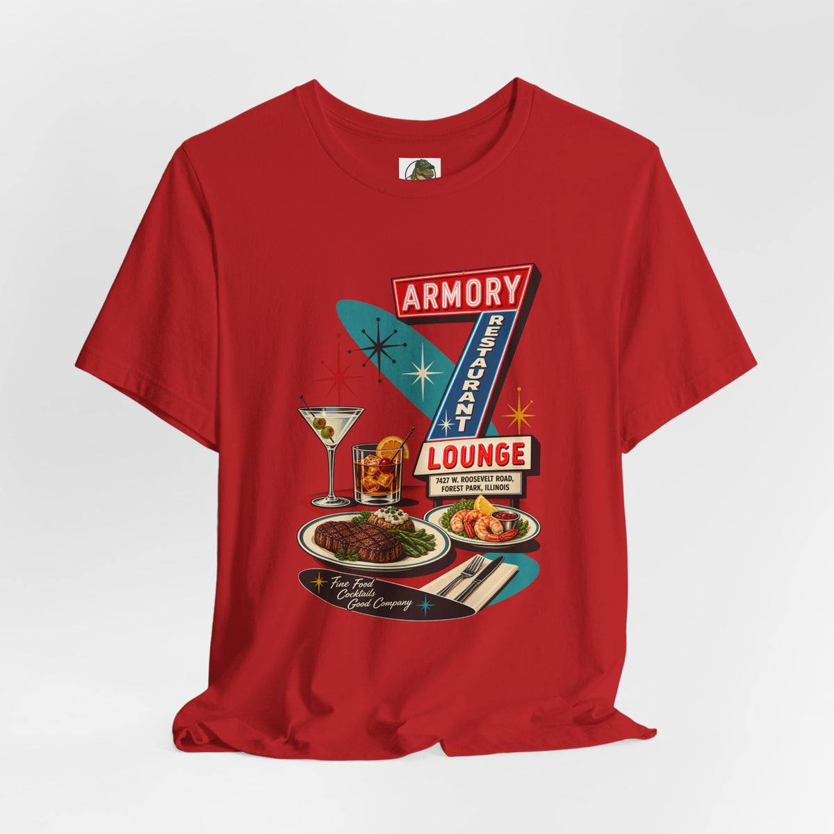 Armory Lounge Retro Diner Tee
