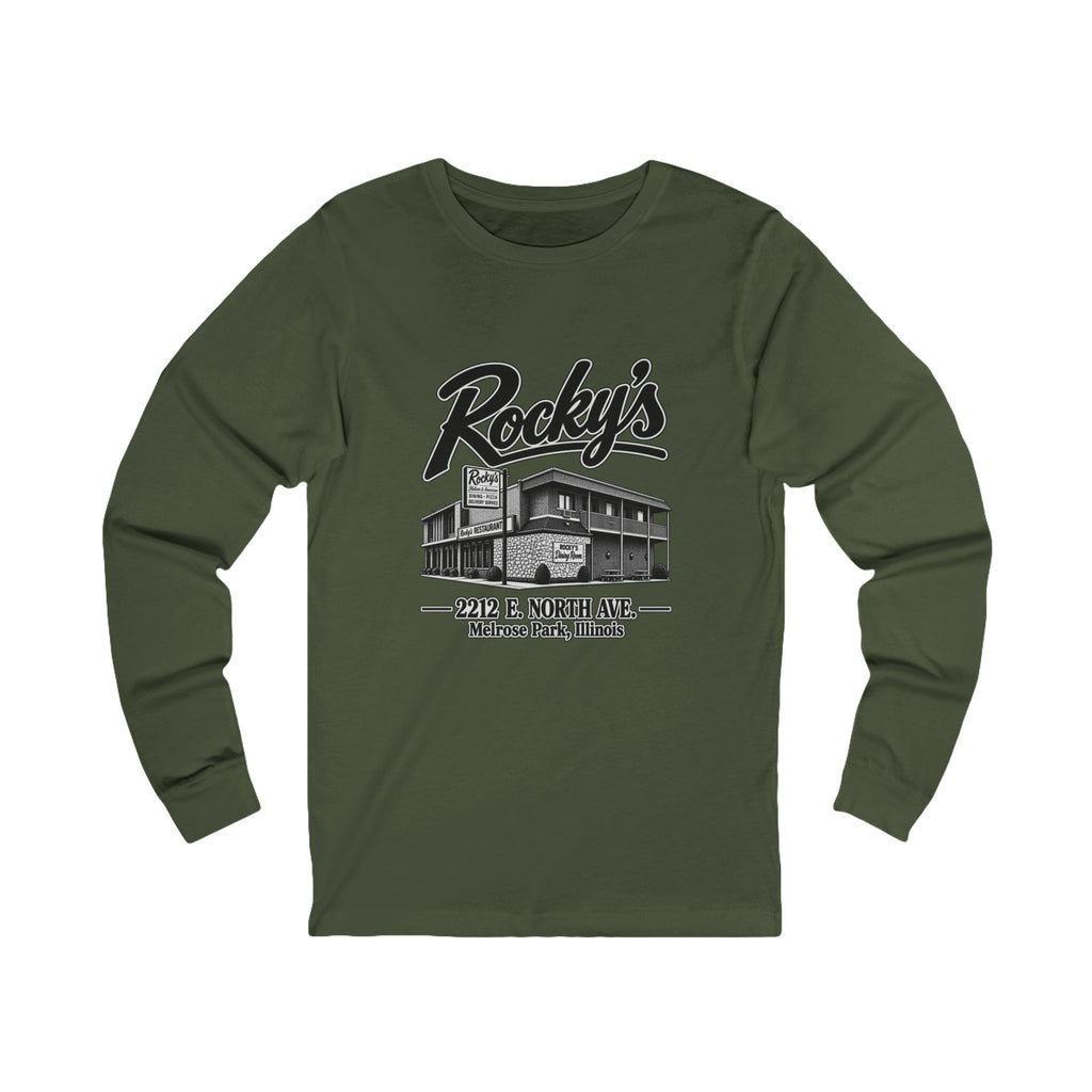 Rocky’s Diner Vintage Melrose Park Diner Long Sleeve Tee