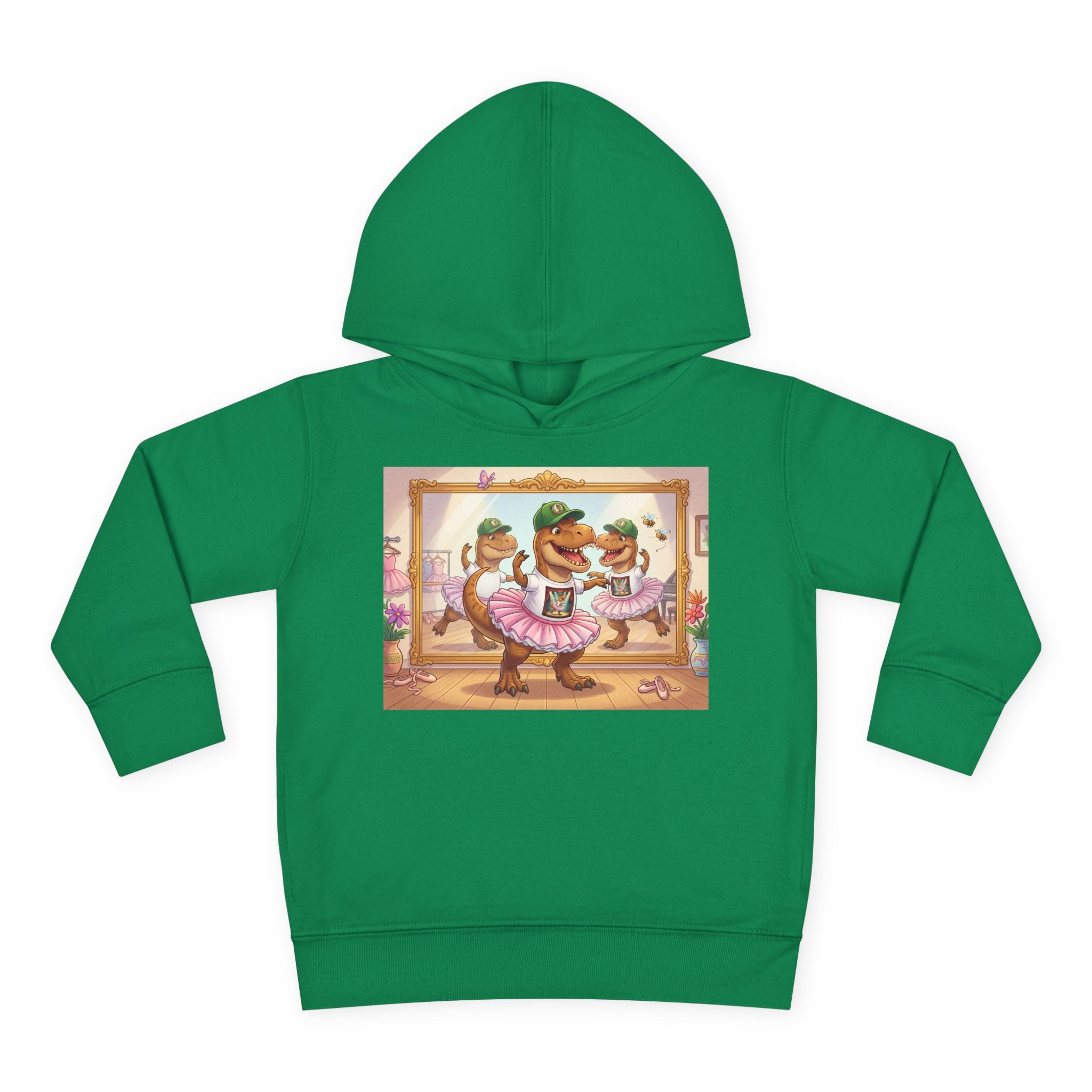 Ernest T. Rex Ballerina Toddler Hoodie