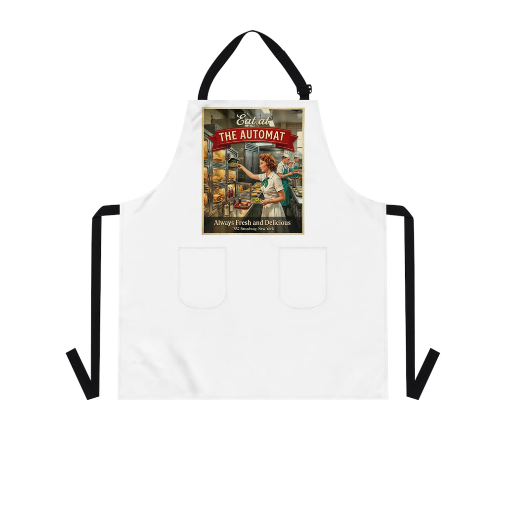 Eat at The Automat Retro Kitchen Apron