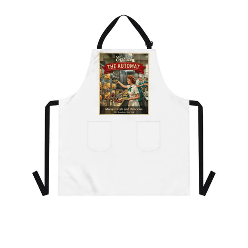 Eat at The Automat Retro Kitchen Apron