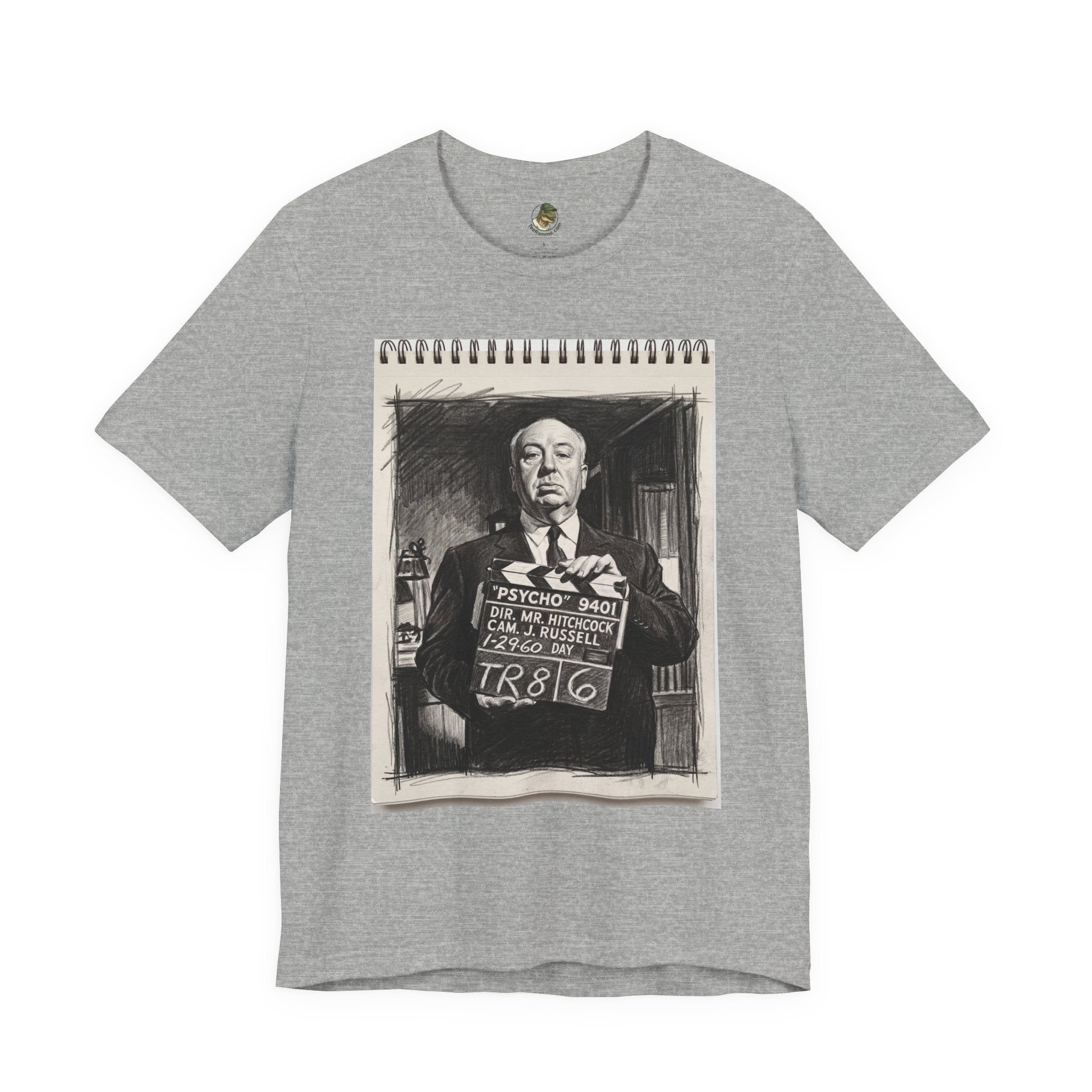 Unisex "Hitch" Sketchbook Cotton T‑Shirt