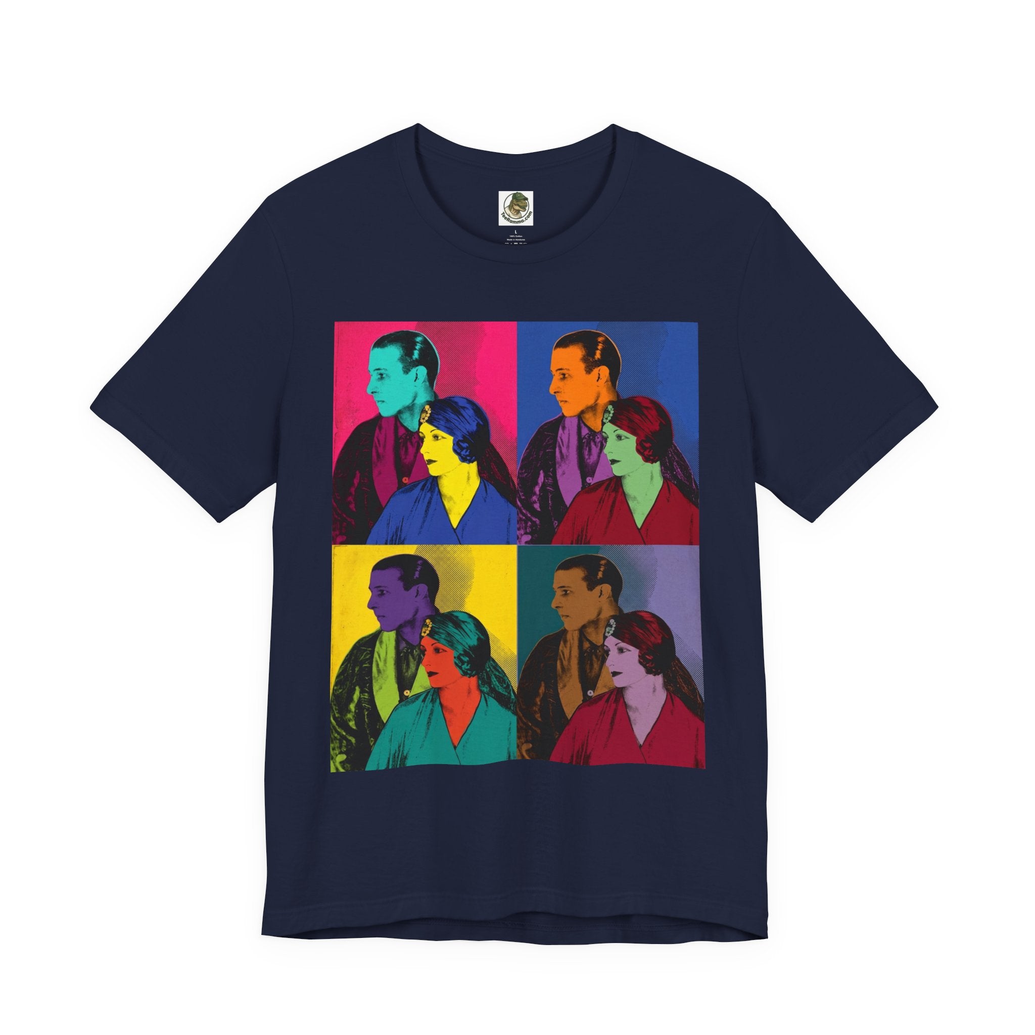 Valentino Retro Warhol‑Style Portrait Tee