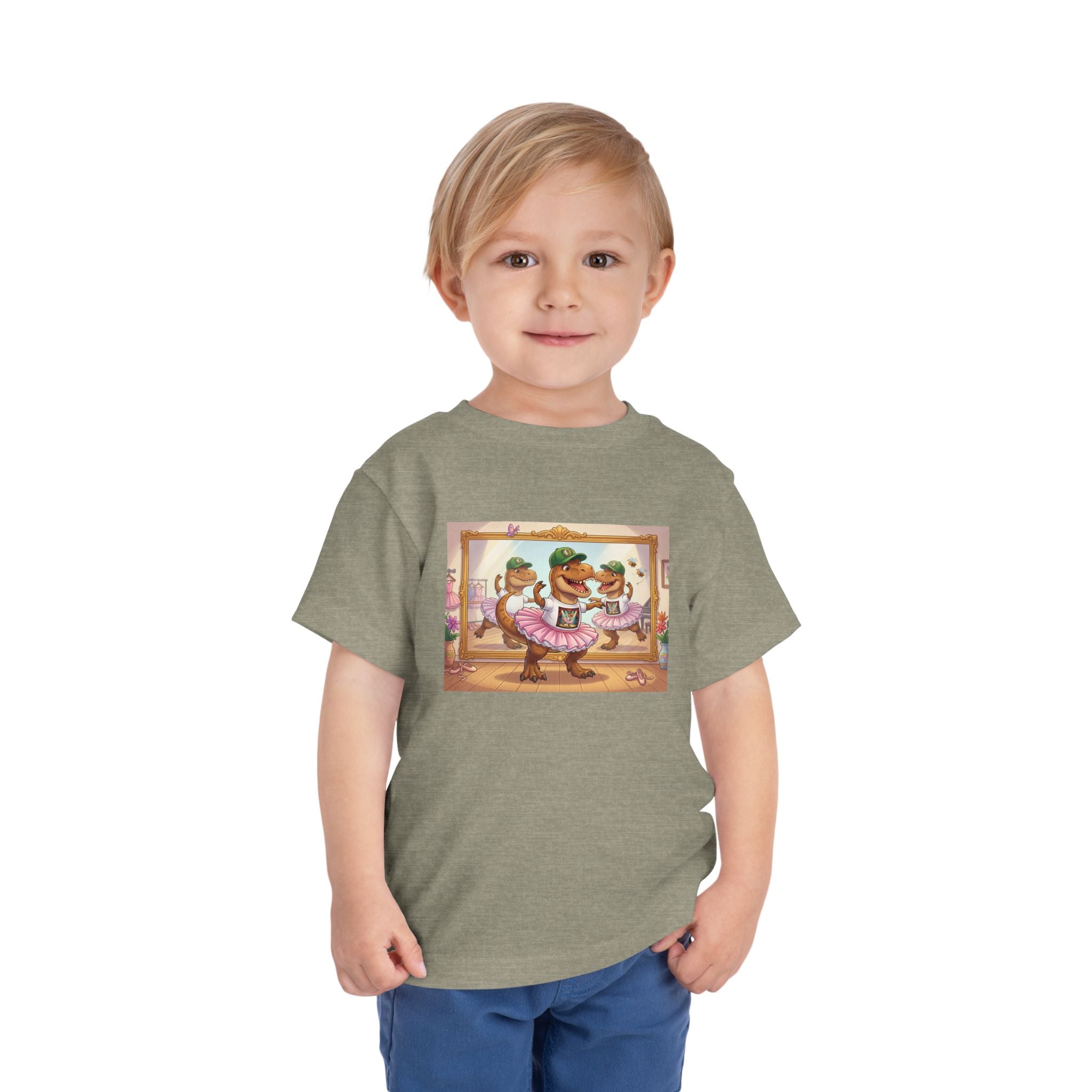 Ernest T. Rex Ballerina Toddler Tee