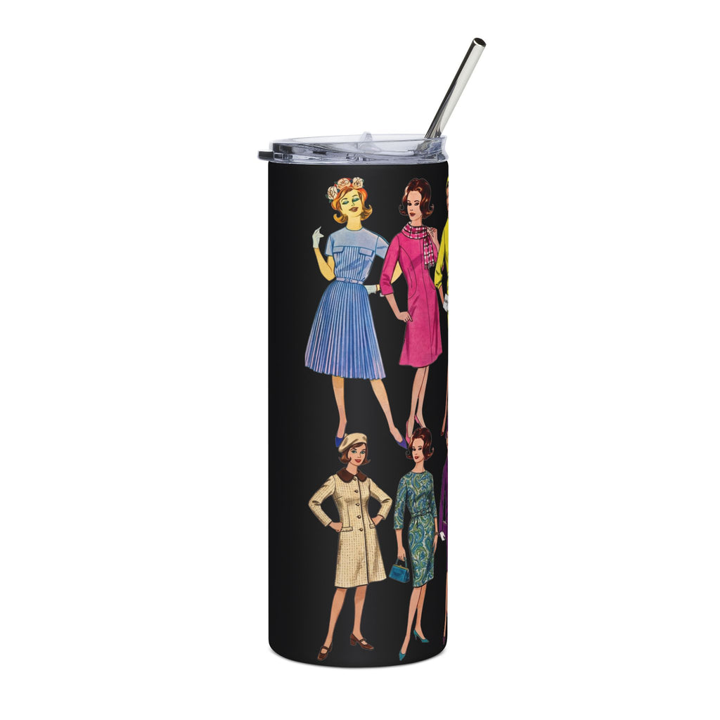 'Sixties Fashion Show' Stainless Steel 20oz Tumbler