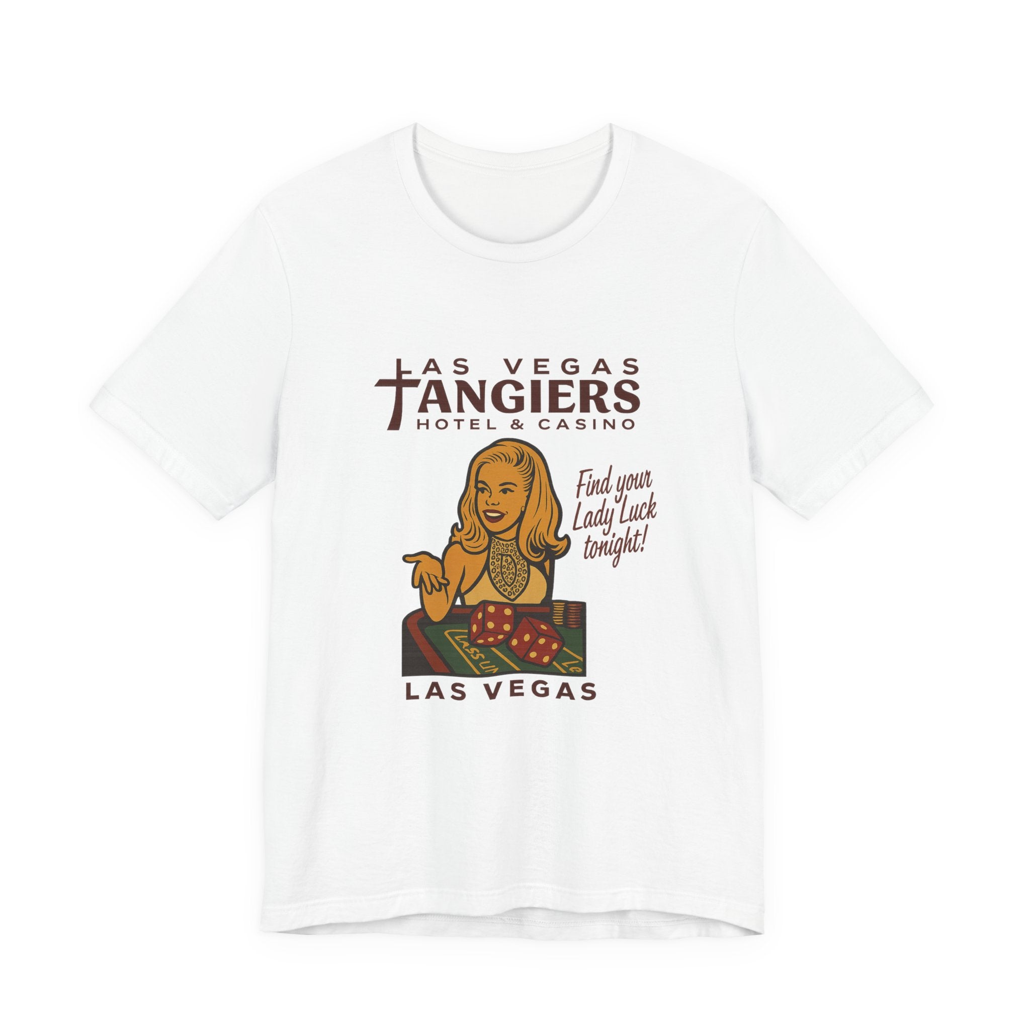 Las Vegas Tangiers Lucky Lady Casino Tee