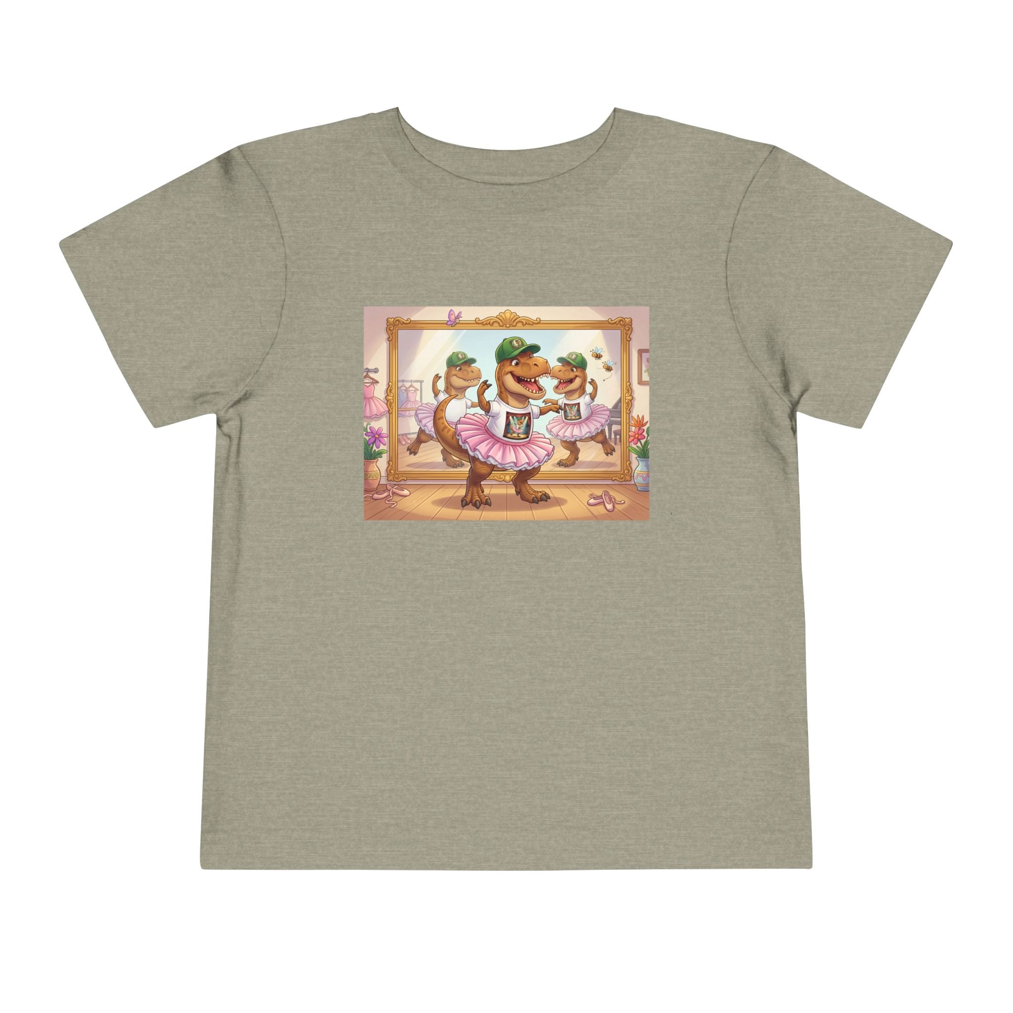 Ernest T. Rex Ballerina Toddler Tee