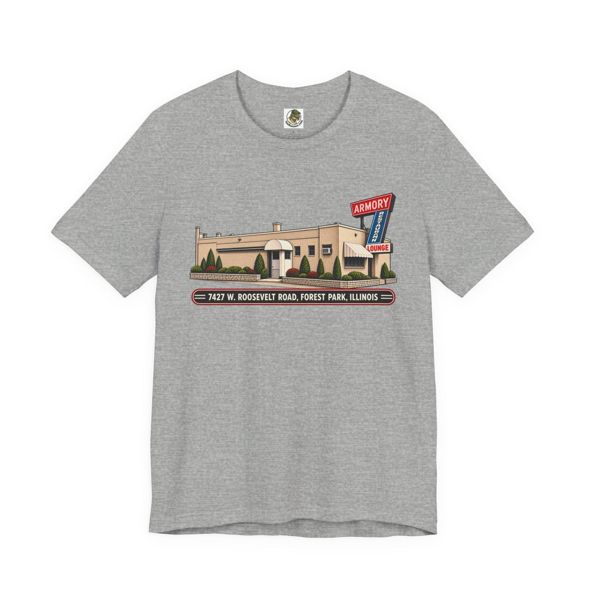 Armory Lounge Retro Restaurant Tee