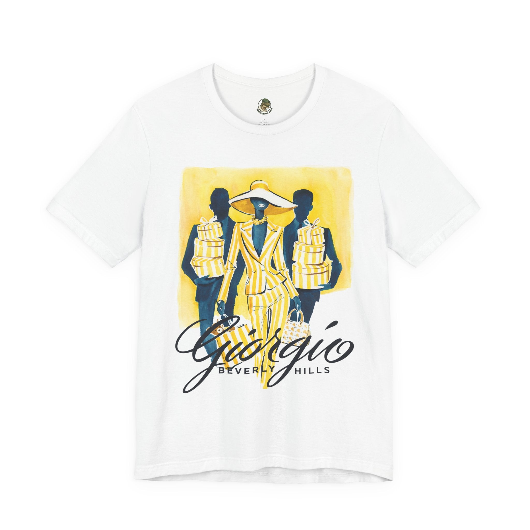 Unisex 'Giorgio Beverly Hills Boutique' Vintage Advertisement T-Shirt