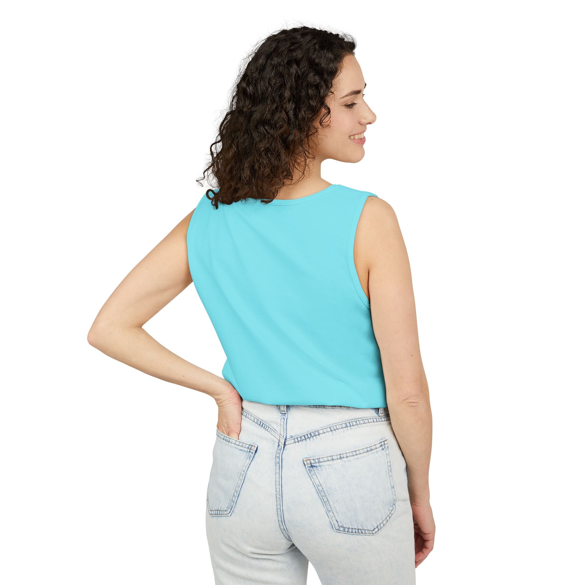Unisex Mid-Century Modern Retro Tank Top