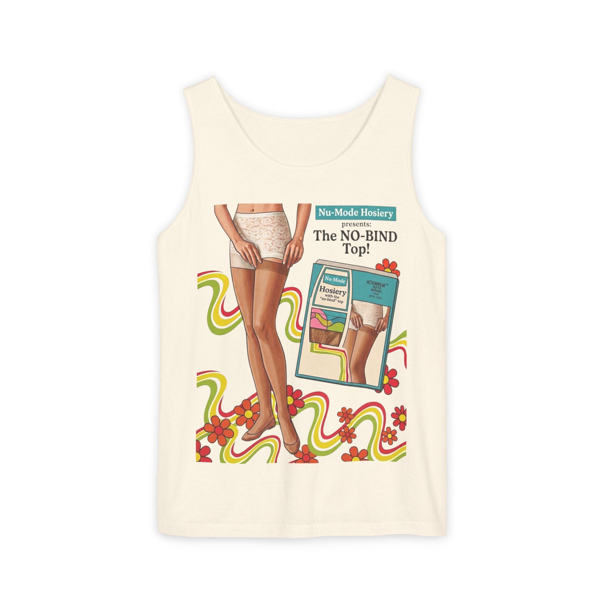 Unisex Vintage Lingerie Ad Tank Top
