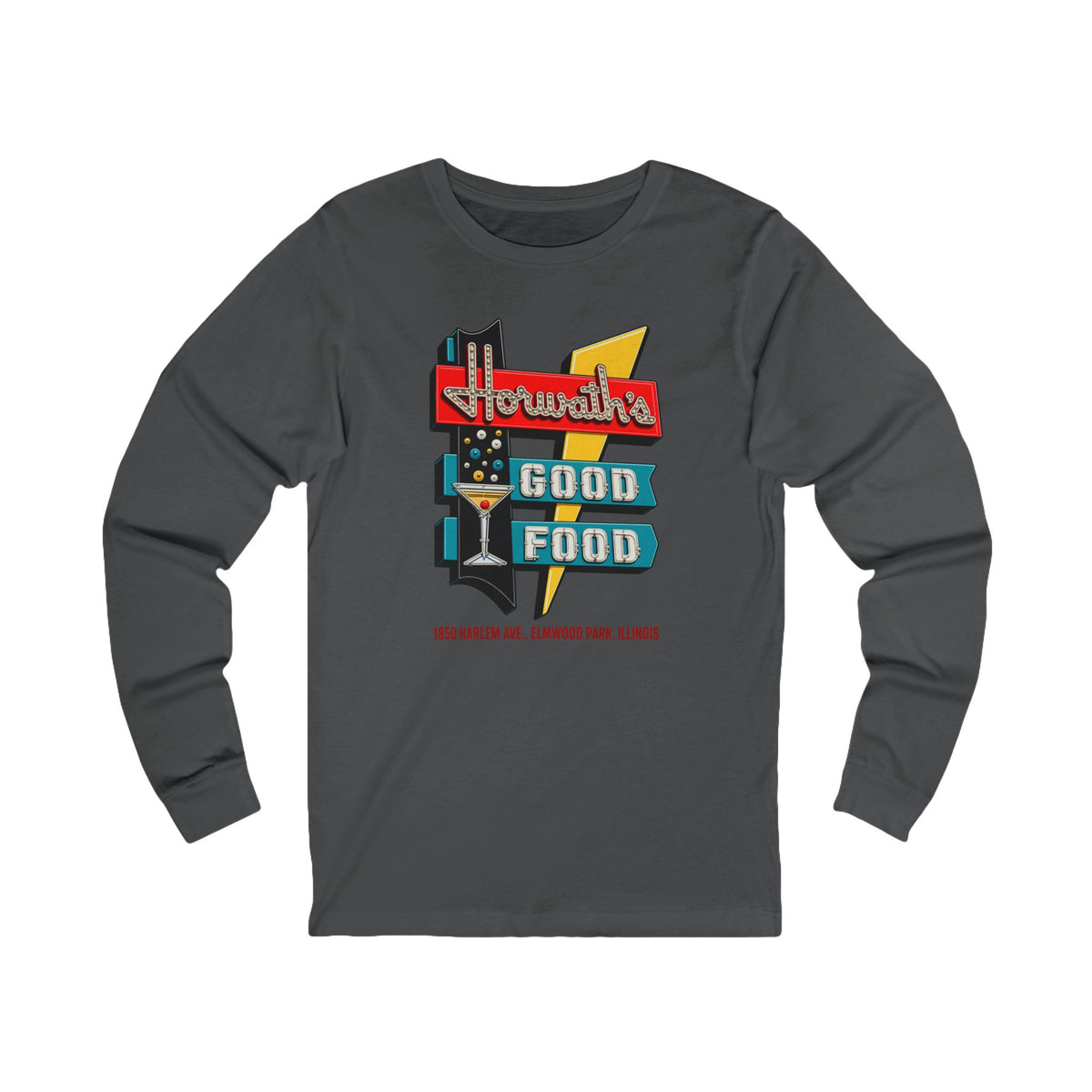 Horwath's Good Food Retro Diner Long Sleeve Tee