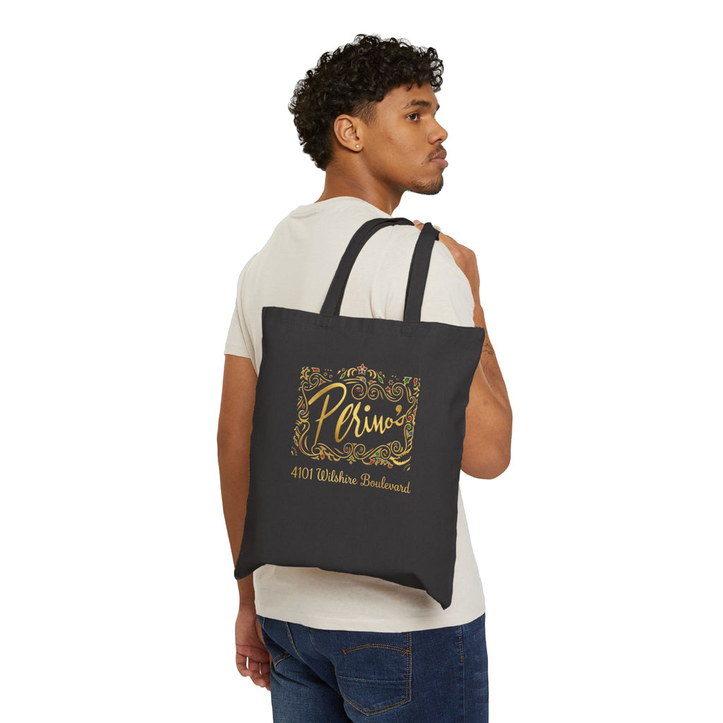 Vintage Perino's Restaurant Canvas Tote Bag