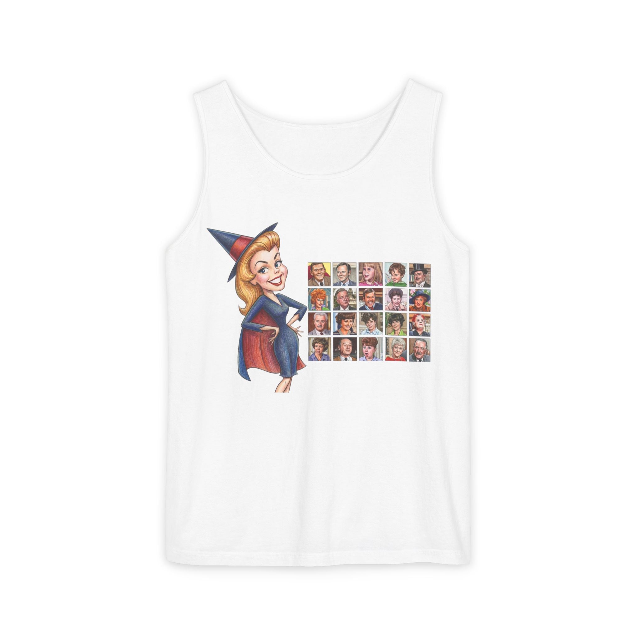Unisex 'Witch Family' Collage Tank Top