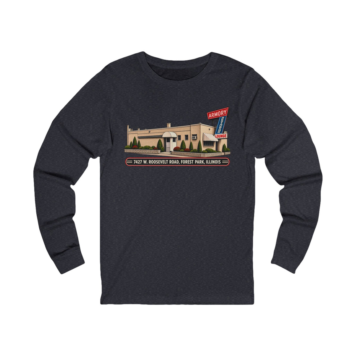 Armory Lounge Retro Long Sleeve Tee