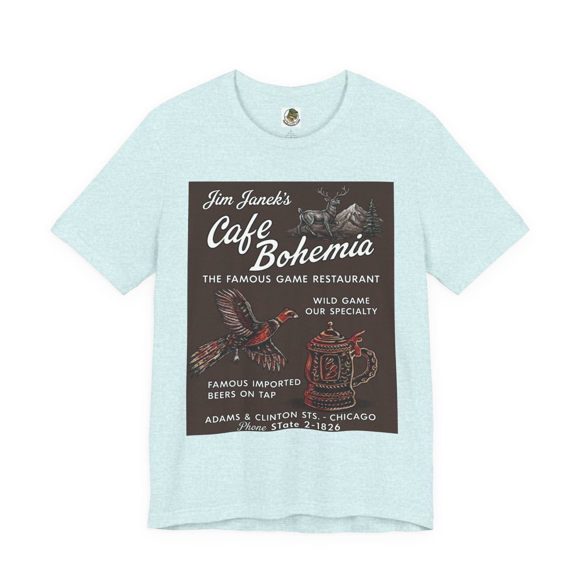 Vintage Cafe Bohemia Restaurant Tee