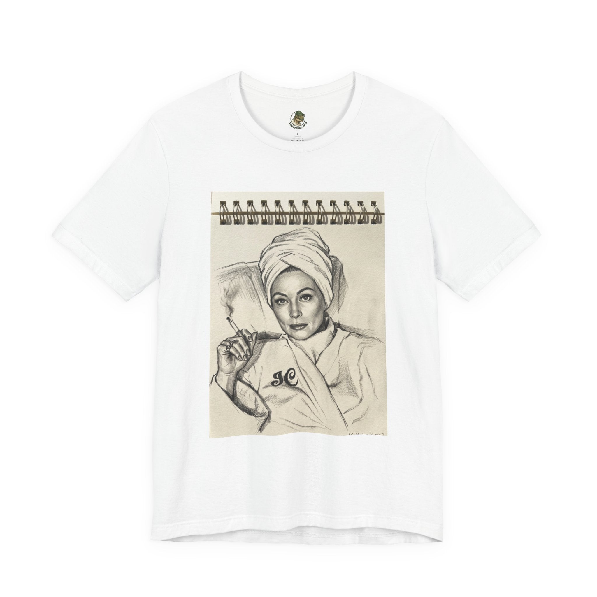 As Joan Crawford Sketchbook Tee