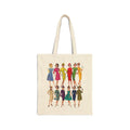 'Sixties Fashion Show' Cotton Canvas Tote Bag