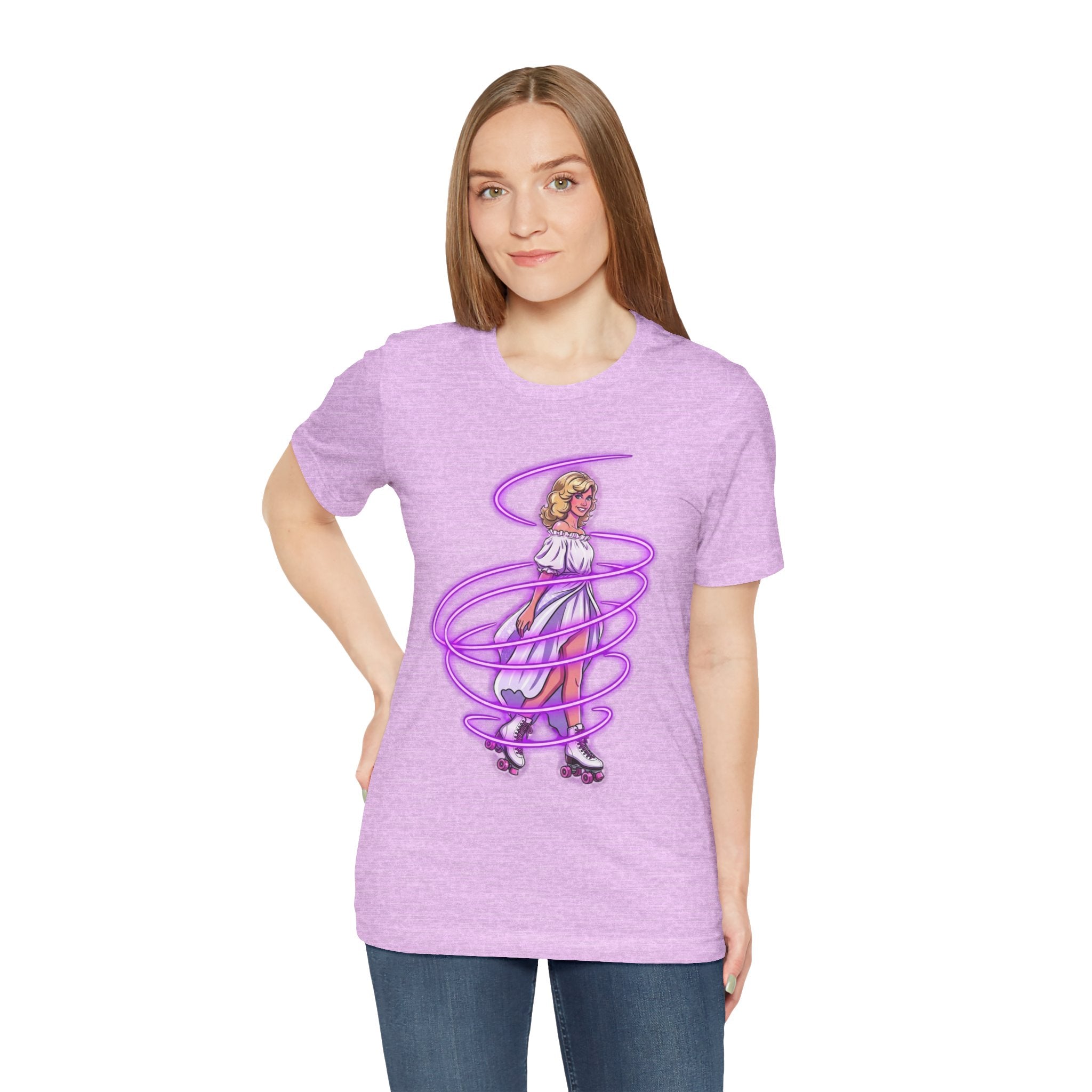 Neon Roller Girl Tee