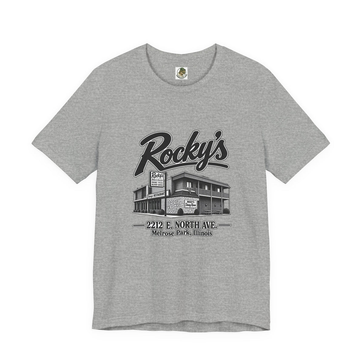 Rocky’s Diner Vintage Melrose Park Diner Tee