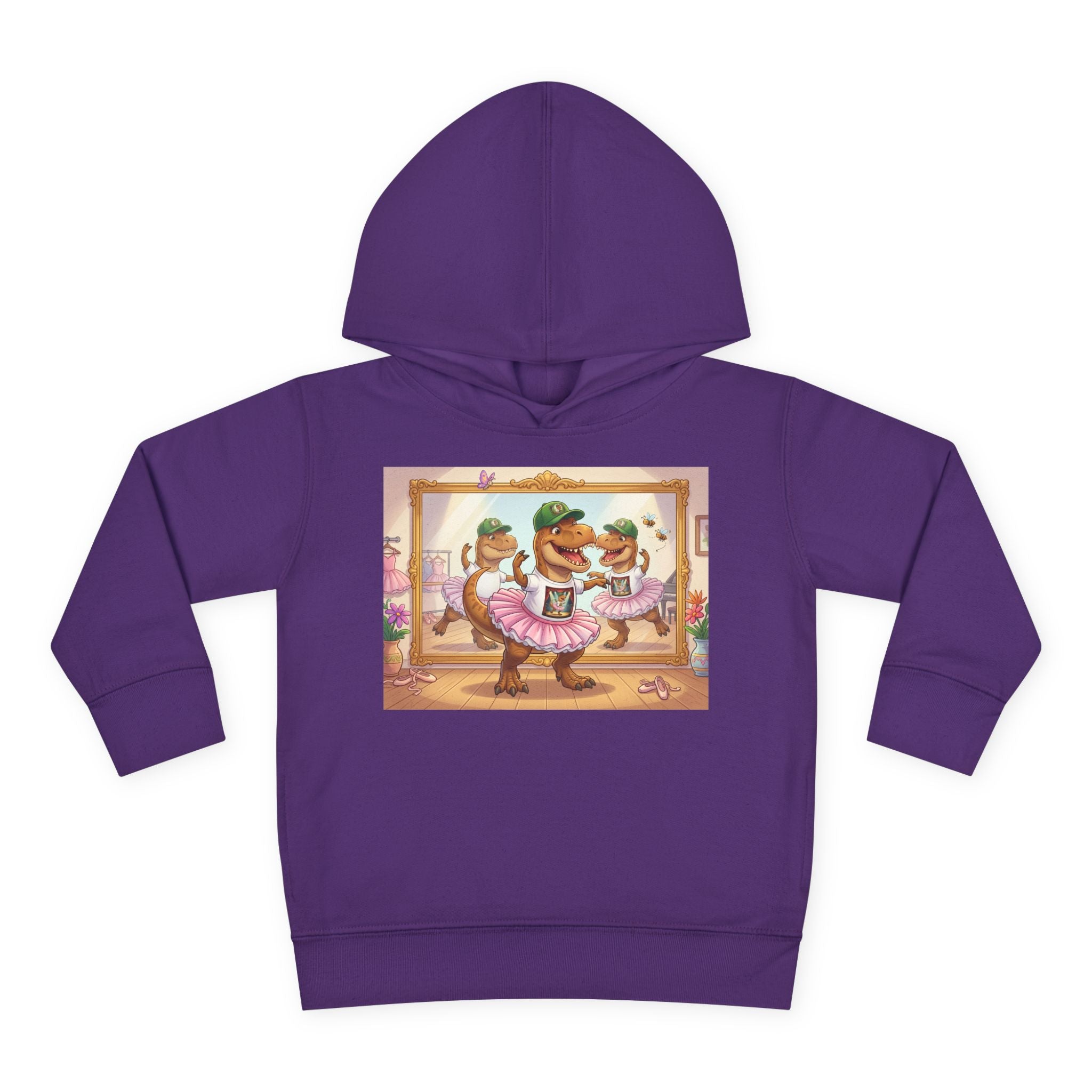 Ernest T. Rex Ballerina Toddler Hoodie