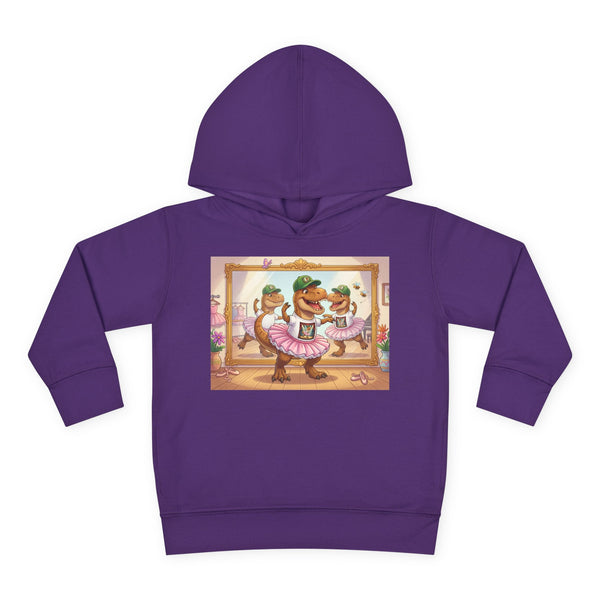 Ernest T. Rex Ballerina Toddler Hoodie