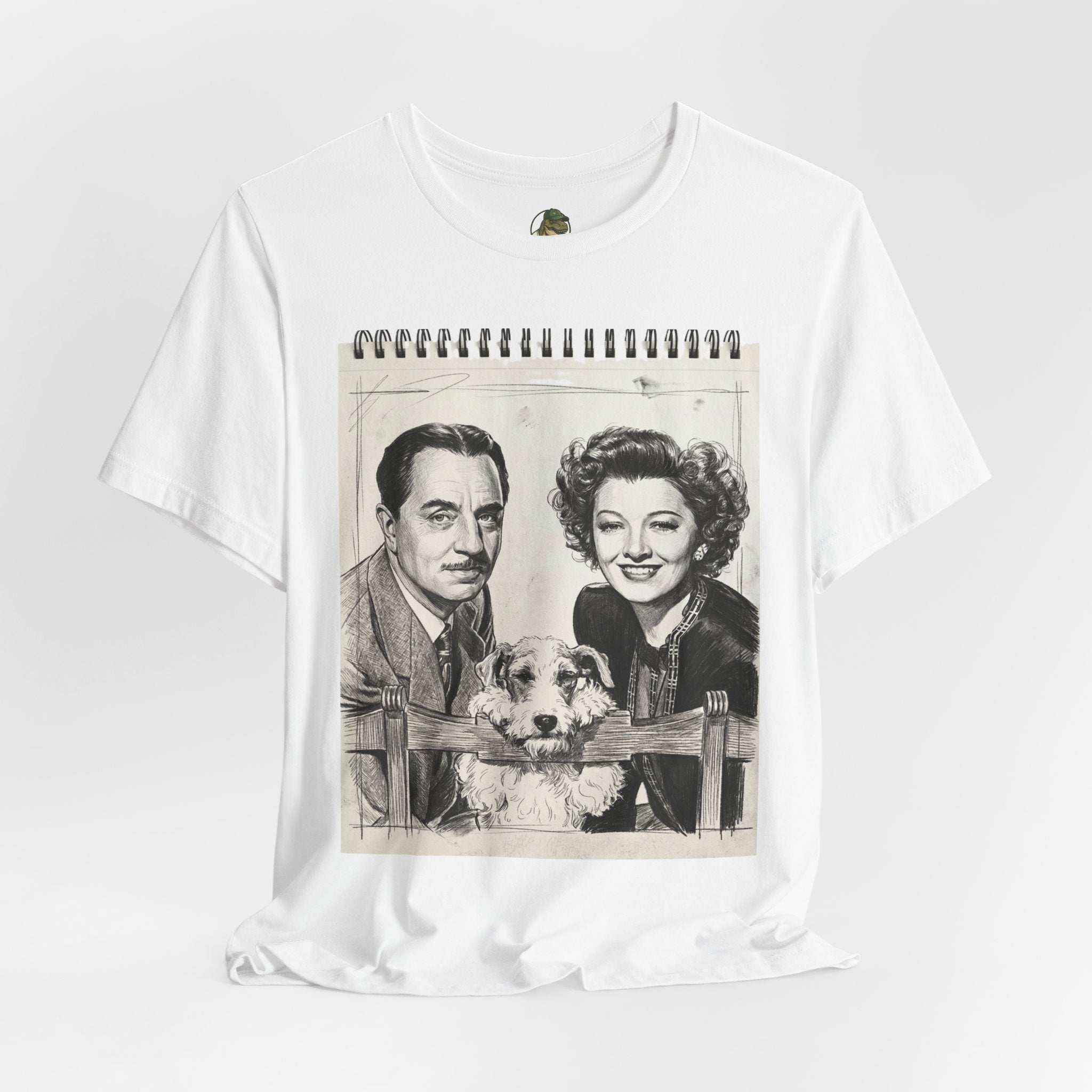 Nick & Nora & Asta Too Sketchbook Tee