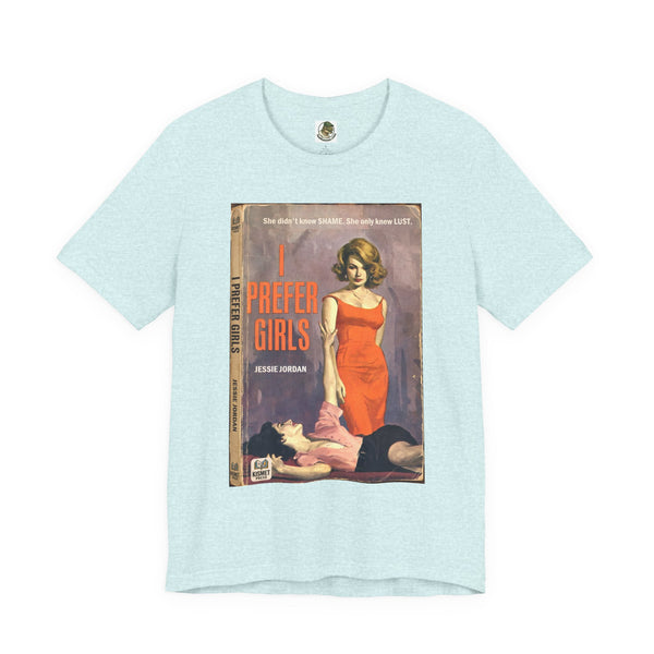 Vintage Fifties Pulp Novel 'I Prefer Girls' Graphic Tee