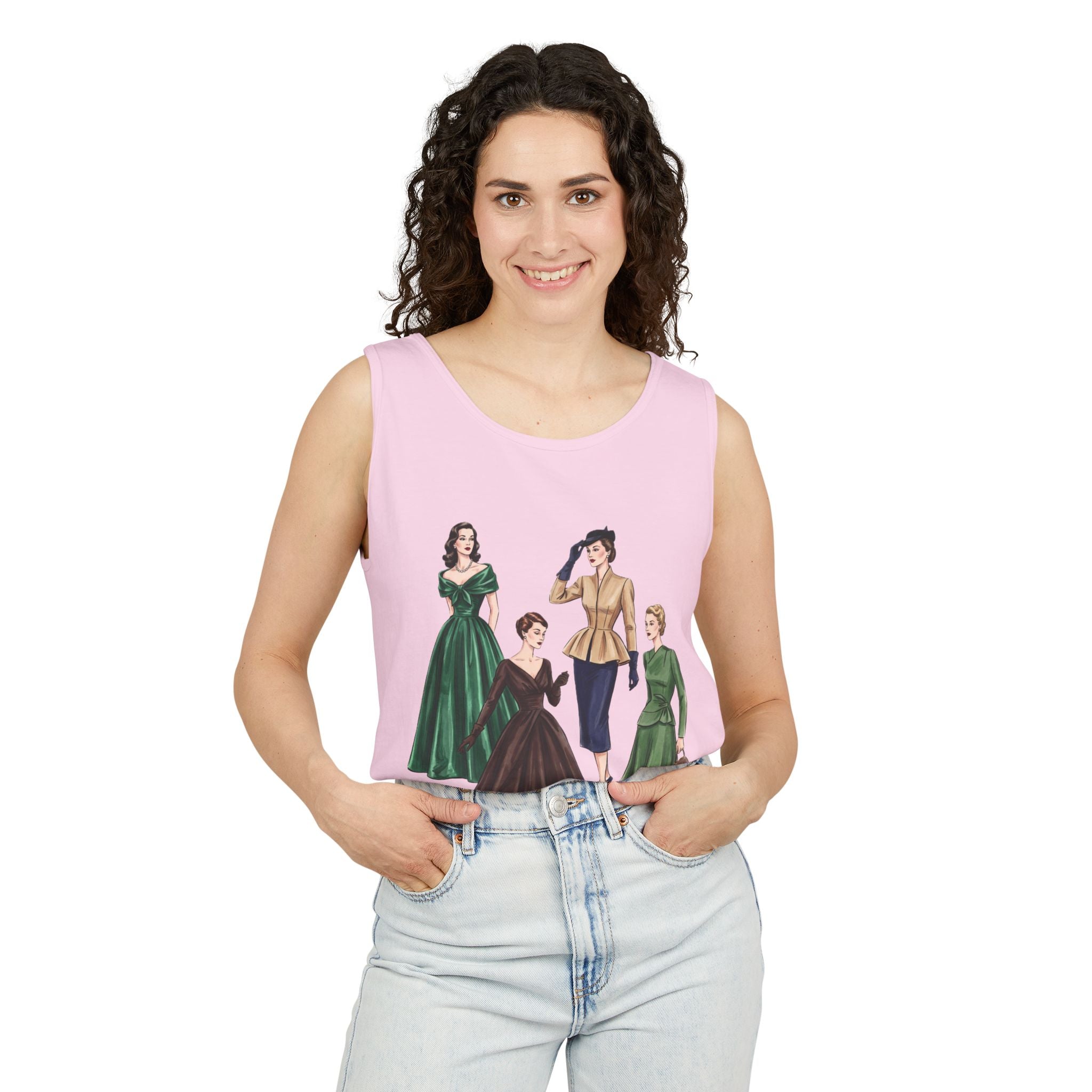 Vintage Fashion Ladies 'New Look'  Tank Top