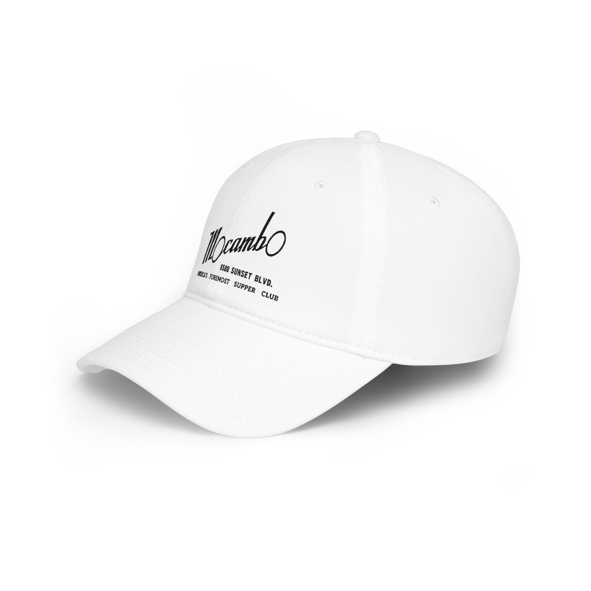 Vintage Mocambo Supper Club Embroidered Low Profile Baseball Cap