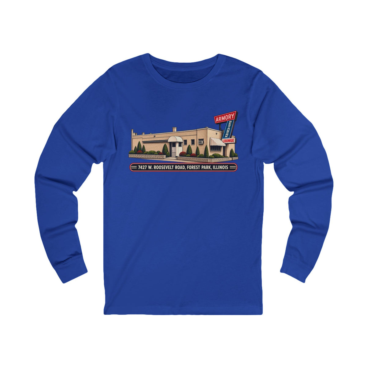 Armory Lounge Retro Long Sleeve Tee