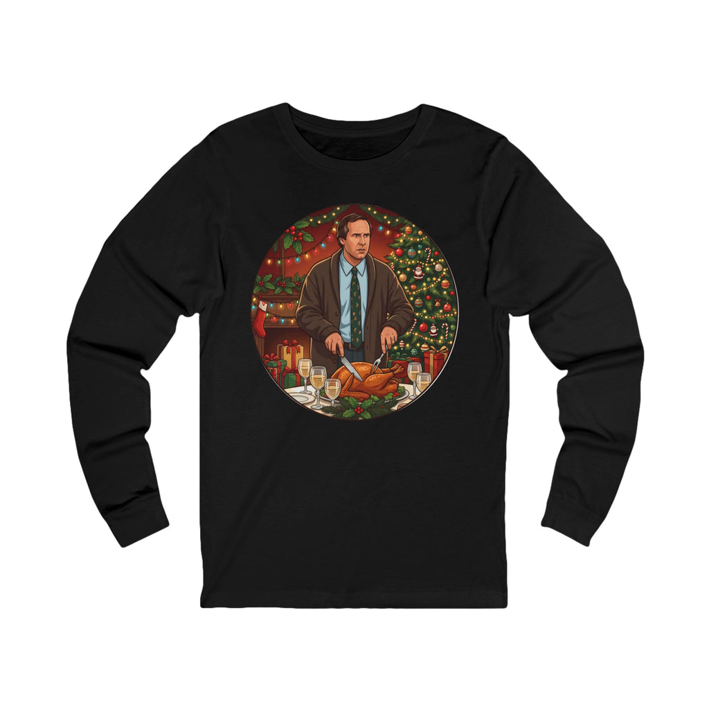 Unisex 'A Very Big Treat' Christmas Graphic Cotton Long Sleeve T-Shirt