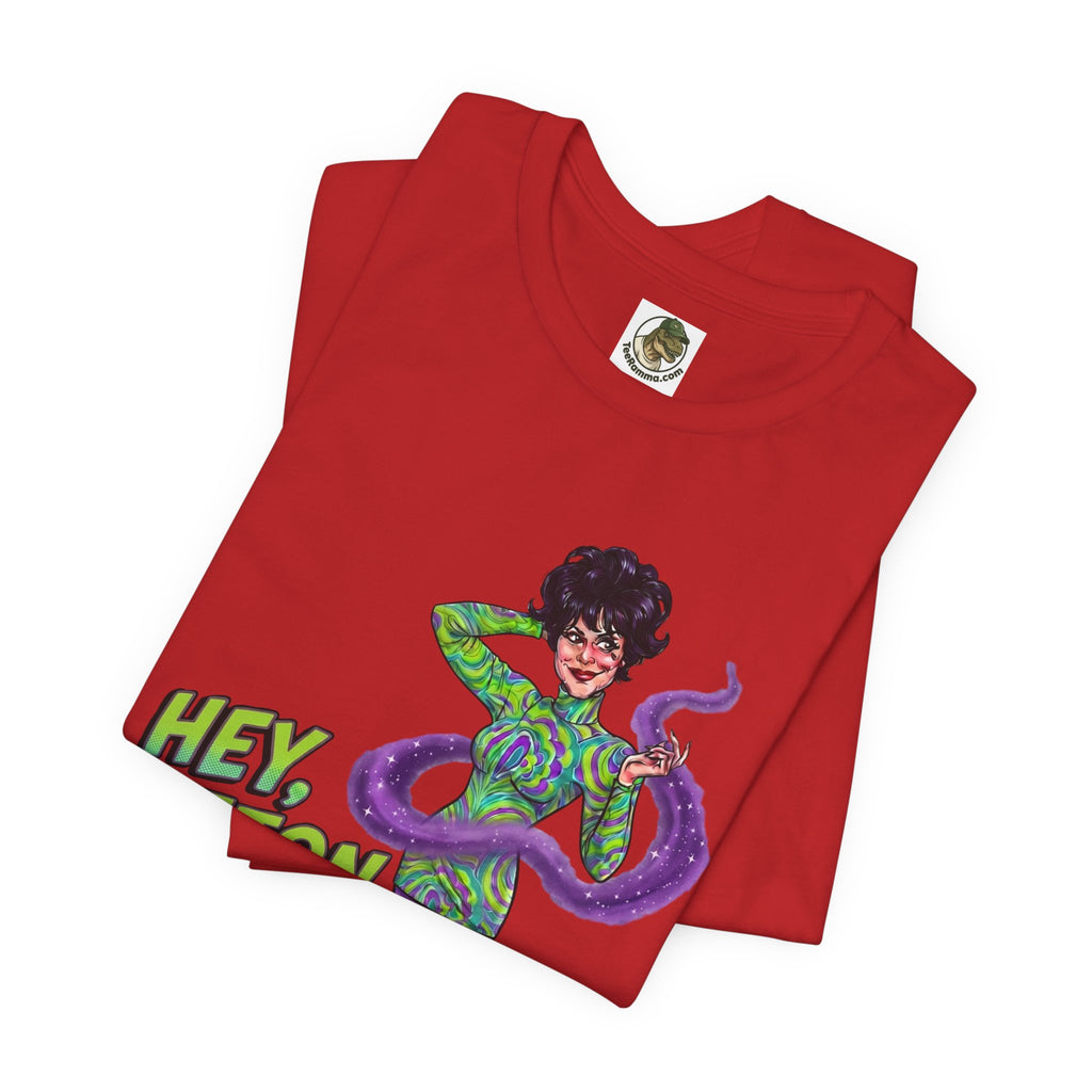 Unisex Vintage 'Hey, Cotton Top!' Cotton T-Shirt